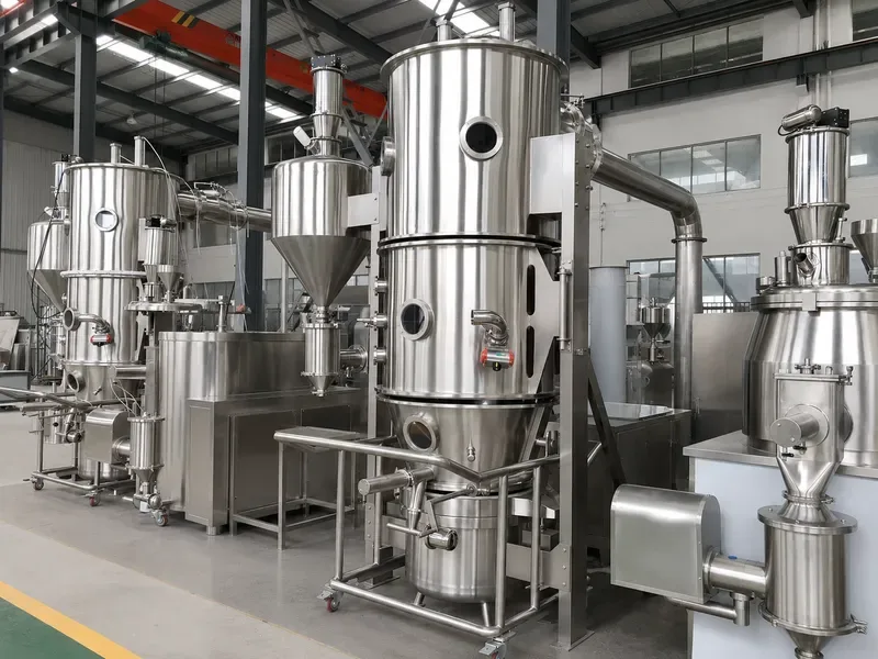 Fluid Bed Granulator — One-Step Granulation and Drying 4