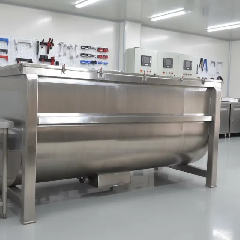 Horizontal Ribbon Mixer 5