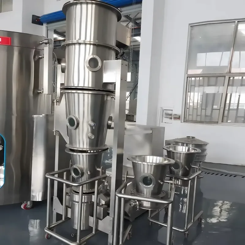 Wurster Fluid Bed Coater — Bottom Spray Film Coating 3